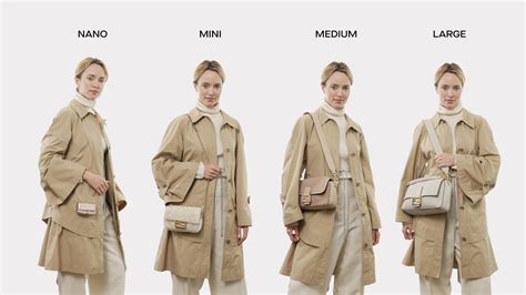 original fendi bags|fendi baguette size chart.